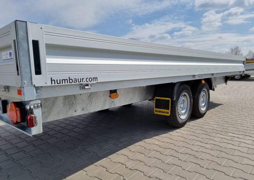 HUMBAUR HT 355221 GR - 522 x 207 / 3500 kg - Platós pótkocsi: 3 kép. HUMBAUR HT 355221 GR - 522 x 207 / 3500 kg - Platós pótkocsi: 3 kép.