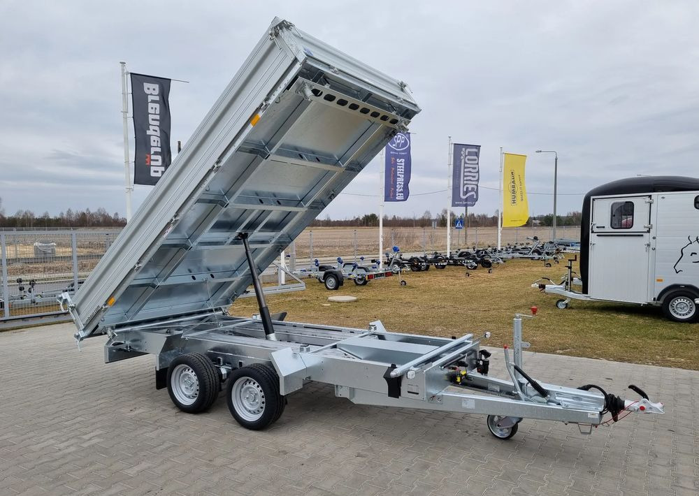 HUMBAUR HTK 3500.37 - Pótkocsi billenőplatós: 1 kép. HUMBAUR HTK 3500.37 - Pótkocsi billenőplatós: 1 kép.