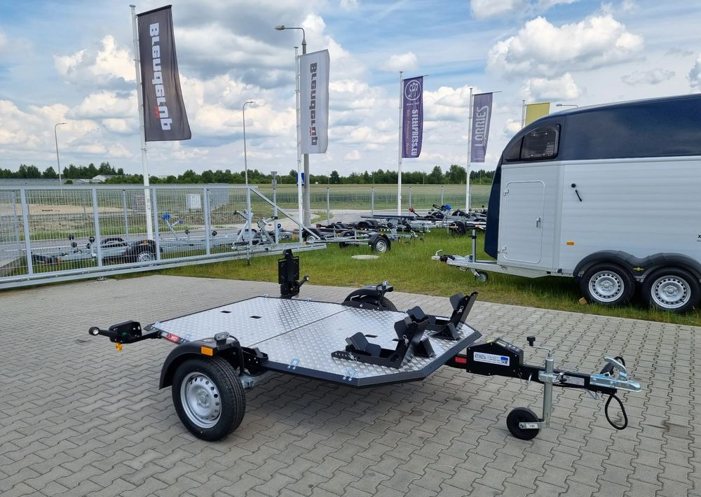 LORRIES MT-2 przyczepa pod 2 motocykle - Motorszállító utánfutó: 1 kép. LORRIES MT-2 przyczepa pod 2 motocykle - Motorszállító utánfutó: 1 kép.