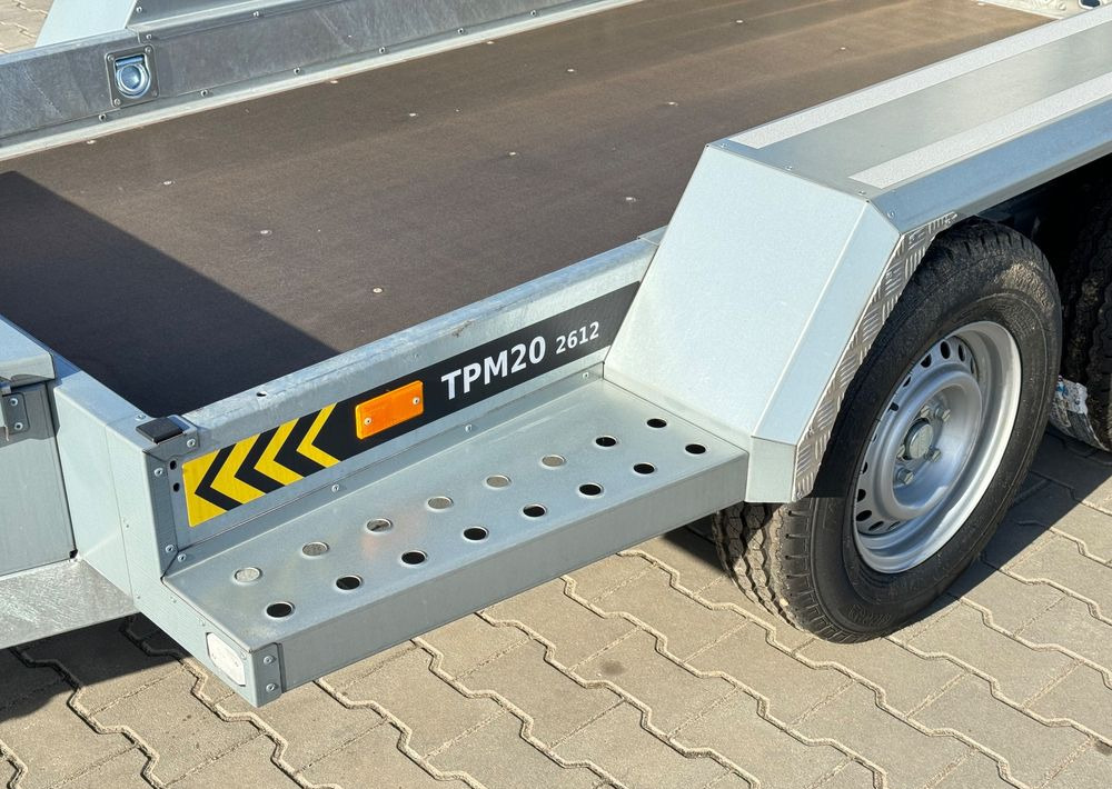 LORRIES TPM20 - przyczepa do przewozu koparki, bobcat , koparka 2700 kg - Gépszállító utánfutó: 5 kép. LORRIES TPM20 - przyczepa do przewozu koparki, bobcat , koparka 2700 kg - Gépszállító utánfutó: 5 kép.