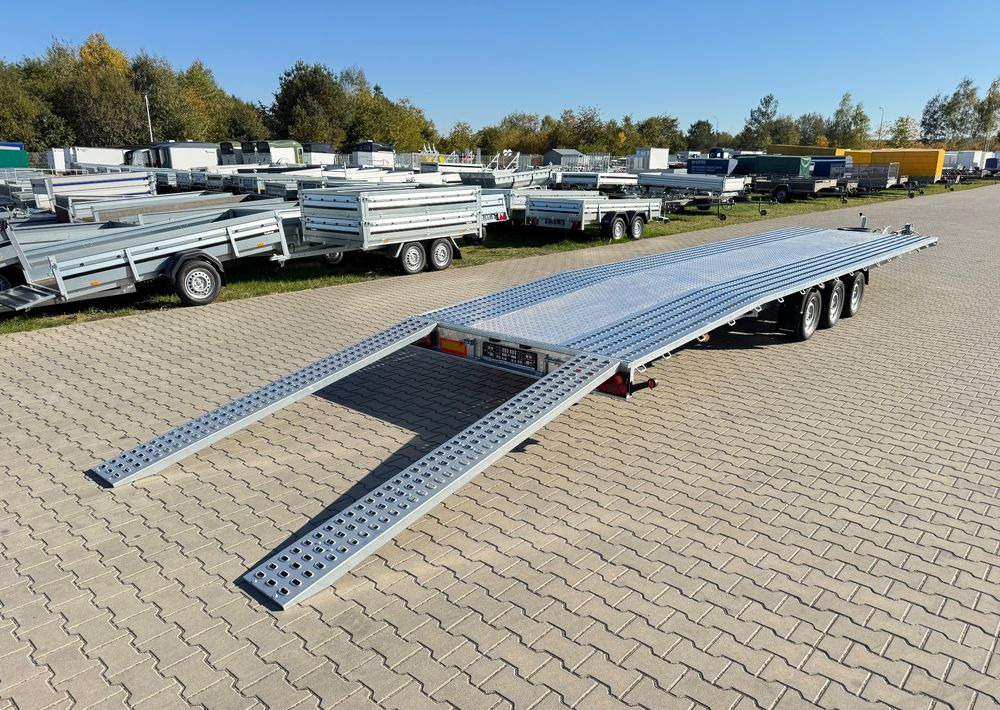 NIEWIADÓW Niewiadów Indiana 8,5x2,1 m , 3,5T - Pótkocsi autószállító: 1 kép. NIEWIADÓW Niewiadów Indiana 8,5x2,1 m , 3,5T - Pótkocsi autószállító: 1 kép.