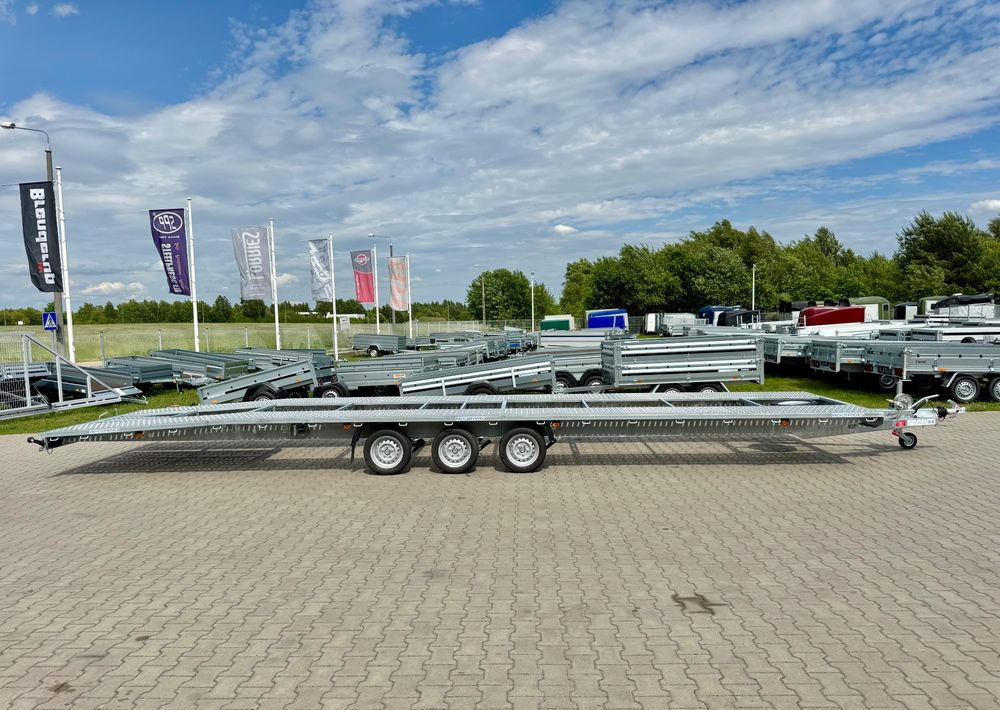 Niewiadów Indiana 9m x 2.1 m | 3.5T - Pótkocsi autószállító: 3 kép. Niewiadów Indiana 9m x 2.1 m | 3.5T - Pótkocsi autószállító: 3 kép.