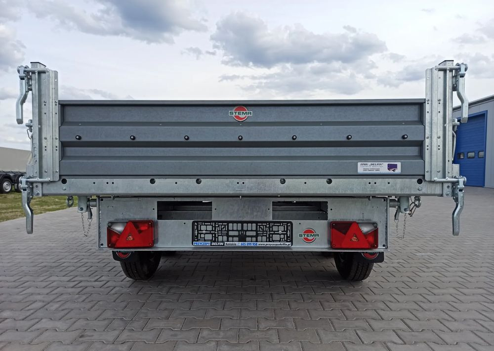 STEMA SHDK 35-30-18.2 Kiper Wywrotka - Pótkocsi billenőplatós: 4 kép. STEMA SHDK 35-30-18.2 Kiper Wywrotka - Pótkocsi billenőplatós: 4 kép.