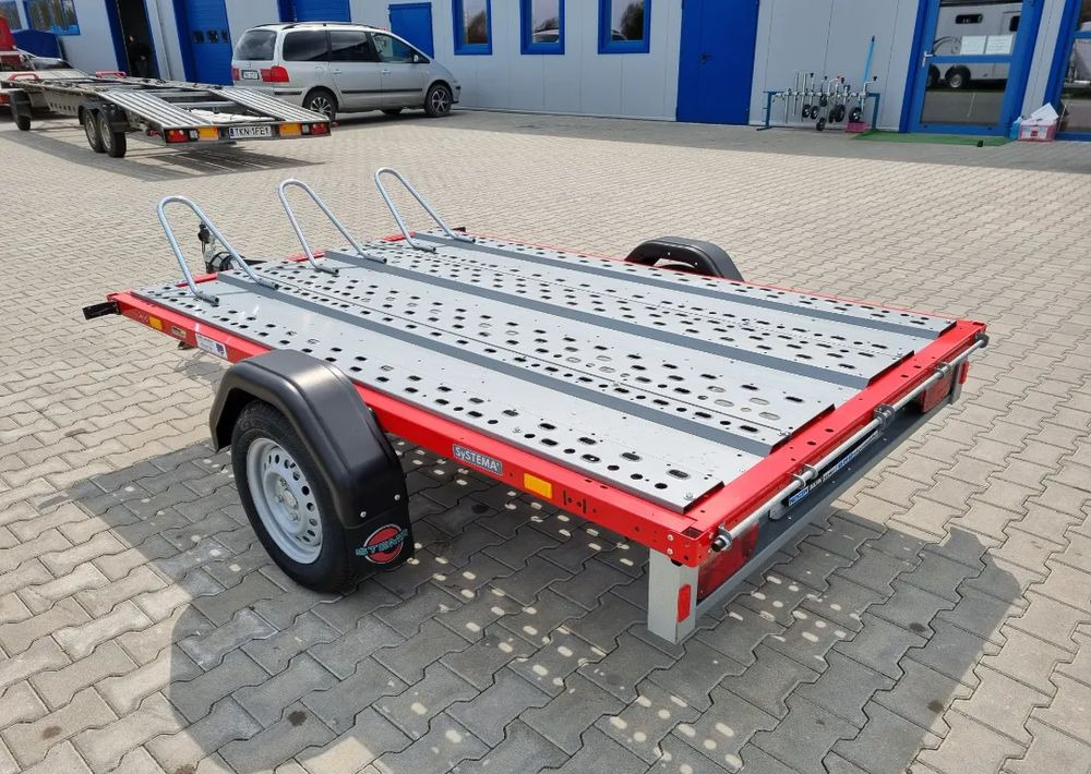 STEMA Stema Przyczepa 257x159 cm 3 motocykle motor motocykl - Motorszállító utánfutó: 4 kép. STEMA Stema Przyczepa 257x159 cm 3 motocykle motor motocykl - Motorszállító utánfutó: 4 kép.