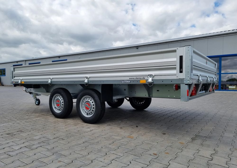 STEMA Stema SH O2 27-40-20.2 Przyczepa 401x203 cm 2,7T - Platós pótkocsi: 5 kép. STEMA Stema SH O2 27-40-20.2 Przyczepa 401x203 cm 2,7T - Platós pótkocsi: 5 kép.