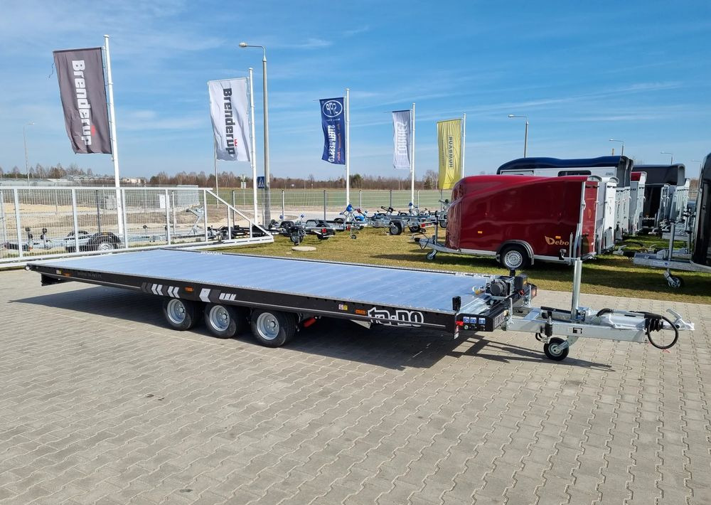 TA-NO TA-NO FORMULA 35.60 PREMIUM 600 x 210 cm 3500 kg DMC - Pótkocsi autószállító: 1 kép. TA-NO TA-NO FORMULA 35.60 PREMIUM 600 x 210 cm 3500 kg DMC - Pótkocsi autószállító: 1 kép.