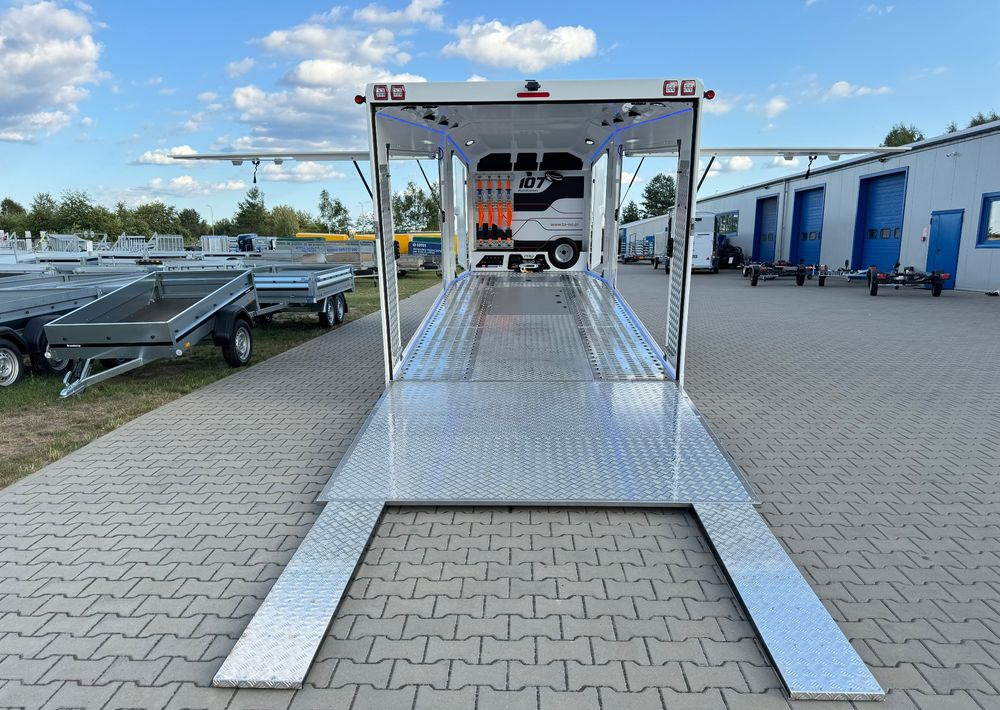 Új Pótkocsi autószállító TA-NO TA-NO SPORT TRANSPORTER 60 PREMIUM | 600 x 230 cm | 3500 kg DMC: 14 kép.