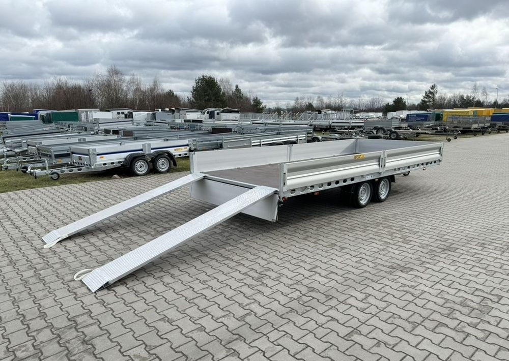 Wiola Multitrailer 3.5S | 500 x 210 cm | najazdy aluminiowe | burty aluminiowe - Platós pótkocsi: 2 kép. Wiola Multitrailer 3.5S | 500 x 210 cm | najazdy aluminiowe | burty aluminiowe - Platós pótkocsi: 2 kép.