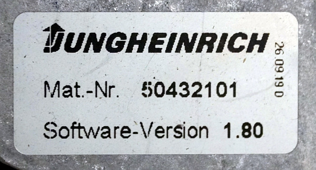 Jungheinrich 50421660 | rij regeling drive controller AS4814 Plus Index 0 504321 - ECU - Anyagmozgató gép: 3 kép. Jungheinrich 50421660 | rij regeling drive controller AS4814 Plus Index 0 504321 - ECU - Anyagmozgató gép: 3 kép.