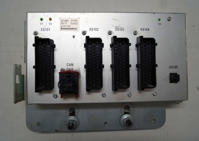 Jungheinrich 51081436 | Controller Cabin EKS314 from year 2014 - ECU - Anyagmozgató gép: 1 kép. Jungheinrich 51081436 | Controller Cabin EKS314 from year 2014 - ECU - Anyagmozgató gép: 1 kép.