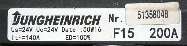 Jungheinrich 51358048 | Noodstop schakelaar Emergency disconnector 200A - Elektromos rendszer - Anyagmozgató gép: 5 kép. Jungheinrich 51358048 | Noodstop schakelaar Emergency disconnector 200A - Elektromos rendszer - Anyagmozgató gép: 5 kép.