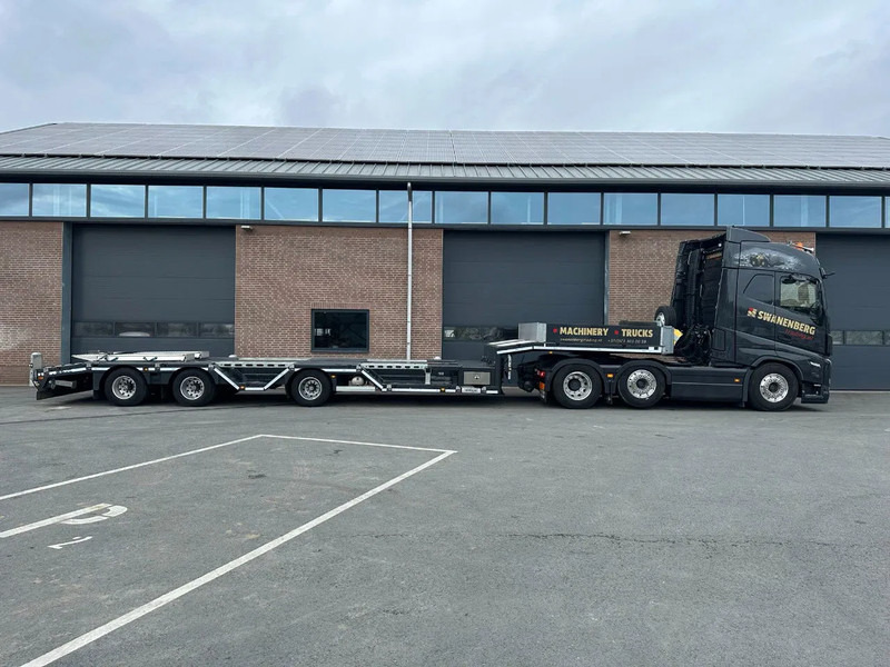 Max Trailer Faymonville / MAX 100 / 3 AXLE / Extandable Unused - Félpótkocsi mélybölcsős: 3 kép. Max Trailer Faymonville / MAX 100 / 3 AXLE / Extandable Unused - Félpótkocsi mélybölcsős: 3 kép.