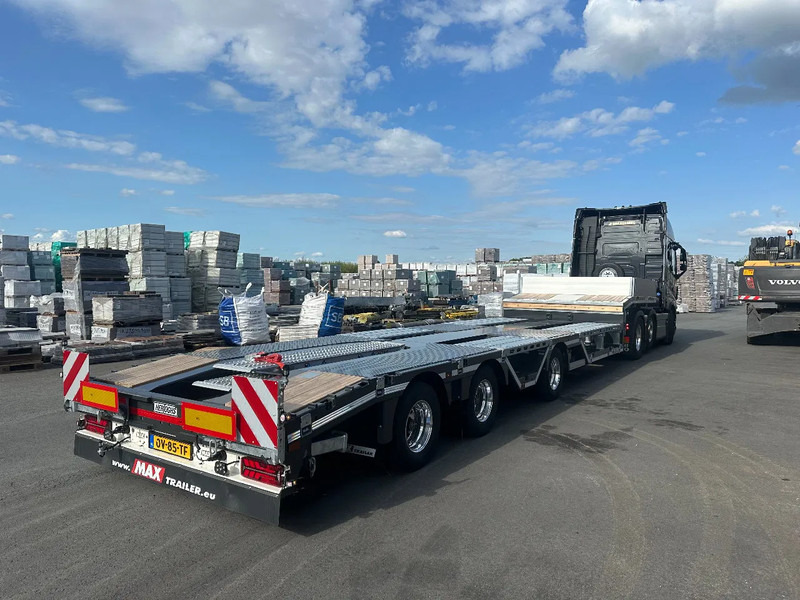 Max Trailer Faymonville / MAX100 / 3 AXLE / Extandable / Air suspended / 2x Unused - Félpótkocsi mélybölcsős: 3 kép. Max Trailer Faymonville / MAX100 / 3 AXLE / Extandable / Air suspended / 2x Unused - Félpótkocsi mélybölcsős: 3 kép.