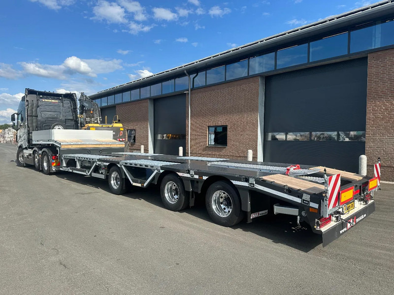 Max Trailer Faymonville / MAX100 / 3 AXLE / Extandable / Air suspended / 2x Unused - Félpótkocsi mélybölcsős: 2 kép. Max Trailer Faymonville / MAX100 / 3 AXLE / Extandable / Air suspended / 2x Unused - Félpótkocsi mélybölcsős: 2 kép.