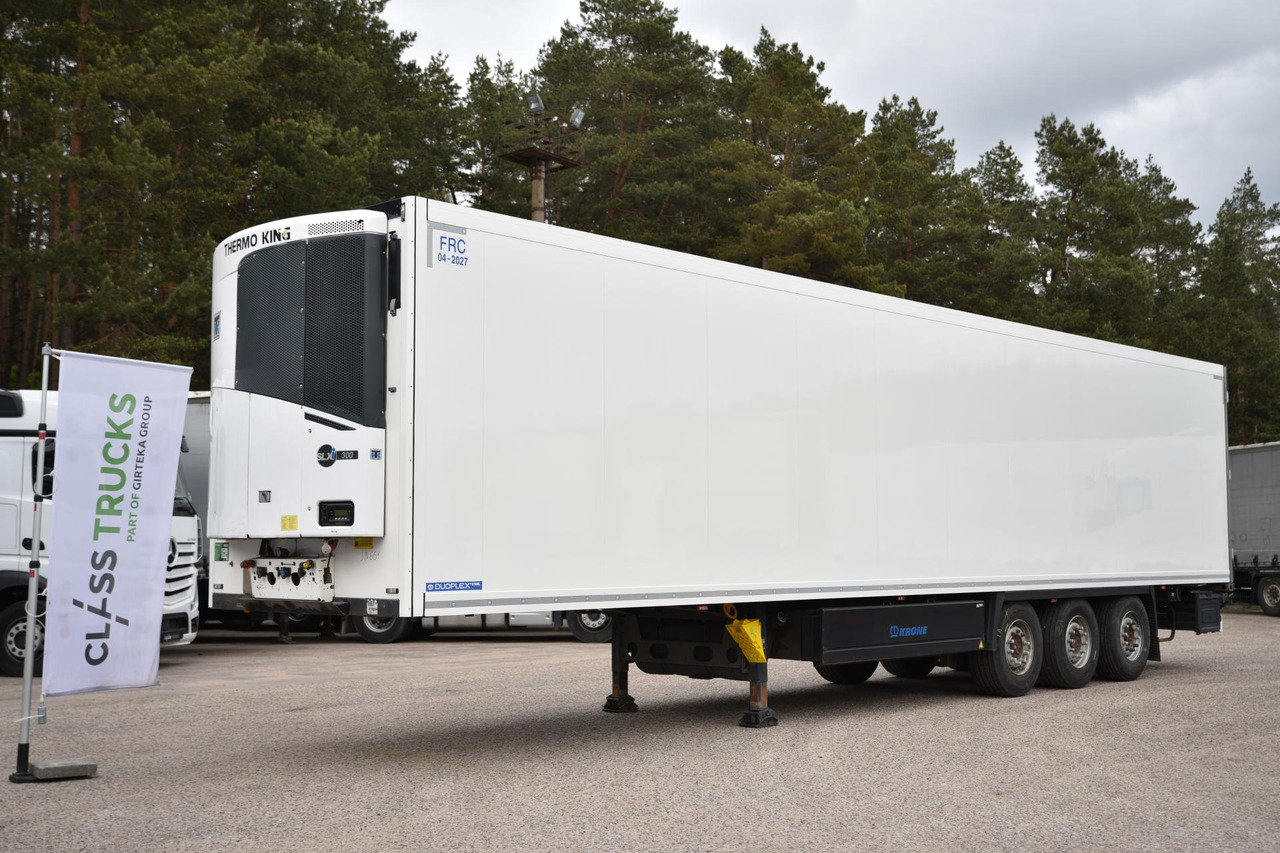 Krone SDR Double Deck Cool Liner FP60 ThermoKing SLXi 300 Lifting Axle - Félpótkocsi hűtős: 1 kép. Krone SDR Double Deck Cool Liner FP60 ThermoKing SLXi 300 Lifting Axle - Félpótkocsi hűtős: 1 kép.