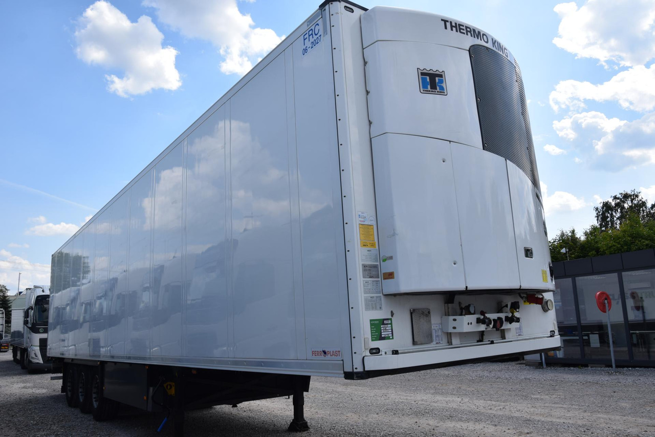 Schmitz Cargobull SKO Double Deck FP 60 ThermoKing SLXi 300 Lifting Axle - Félpótkocsi hűtős: 3 kép. Schmitz Cargobull SKO Double Deck FP 60 ThermoKing SLXi 300 Lifting Axle - Félpótkocsi hűtős: 3 kép.