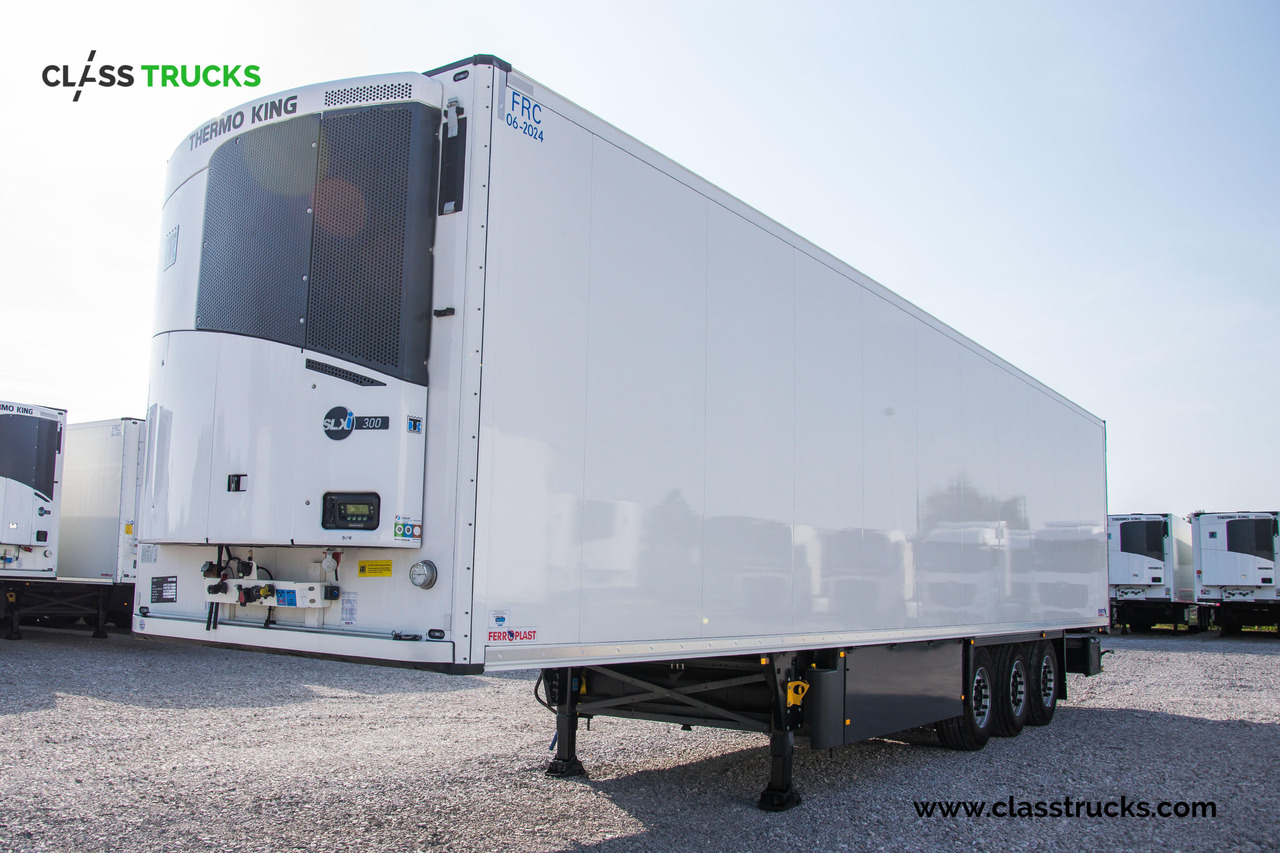 Schmitz Cargobull SKO FP 60 ThermoKing SLXi 300 - Félpótkocsi hűtős: 1 kép. Schmitz Cargobull SKO FP 60 ThermoKing SLXi 300 - Félpótkocsi hűtős: 1 kép.
