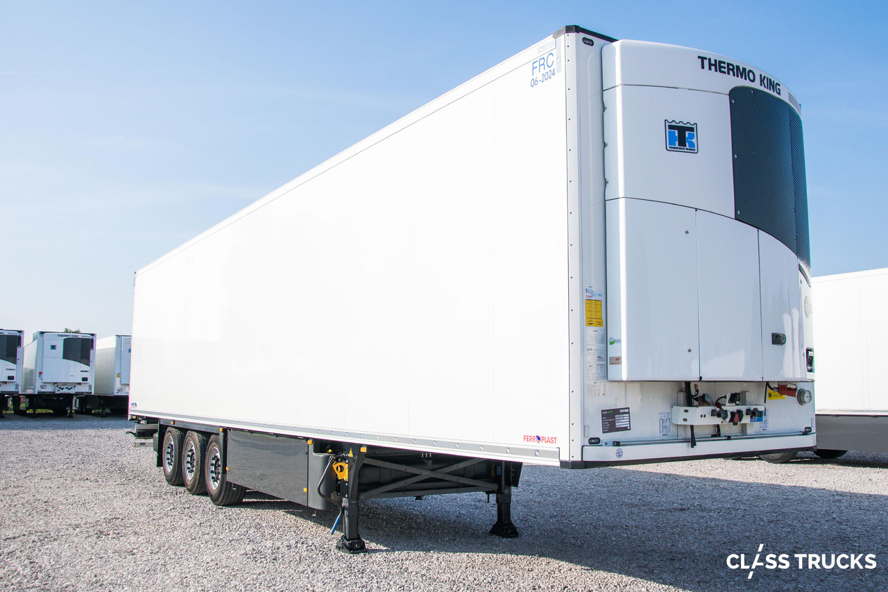 Schmitz Cargobull SKO FP 60 ThermoKing SLXi 300 - Félpótkocsi hűtős: 2 kép. Schmitz Cargobull SKO FP 60 ThermoKing SLXi 300 - Félpótkocsi hűtős: 2 kép.