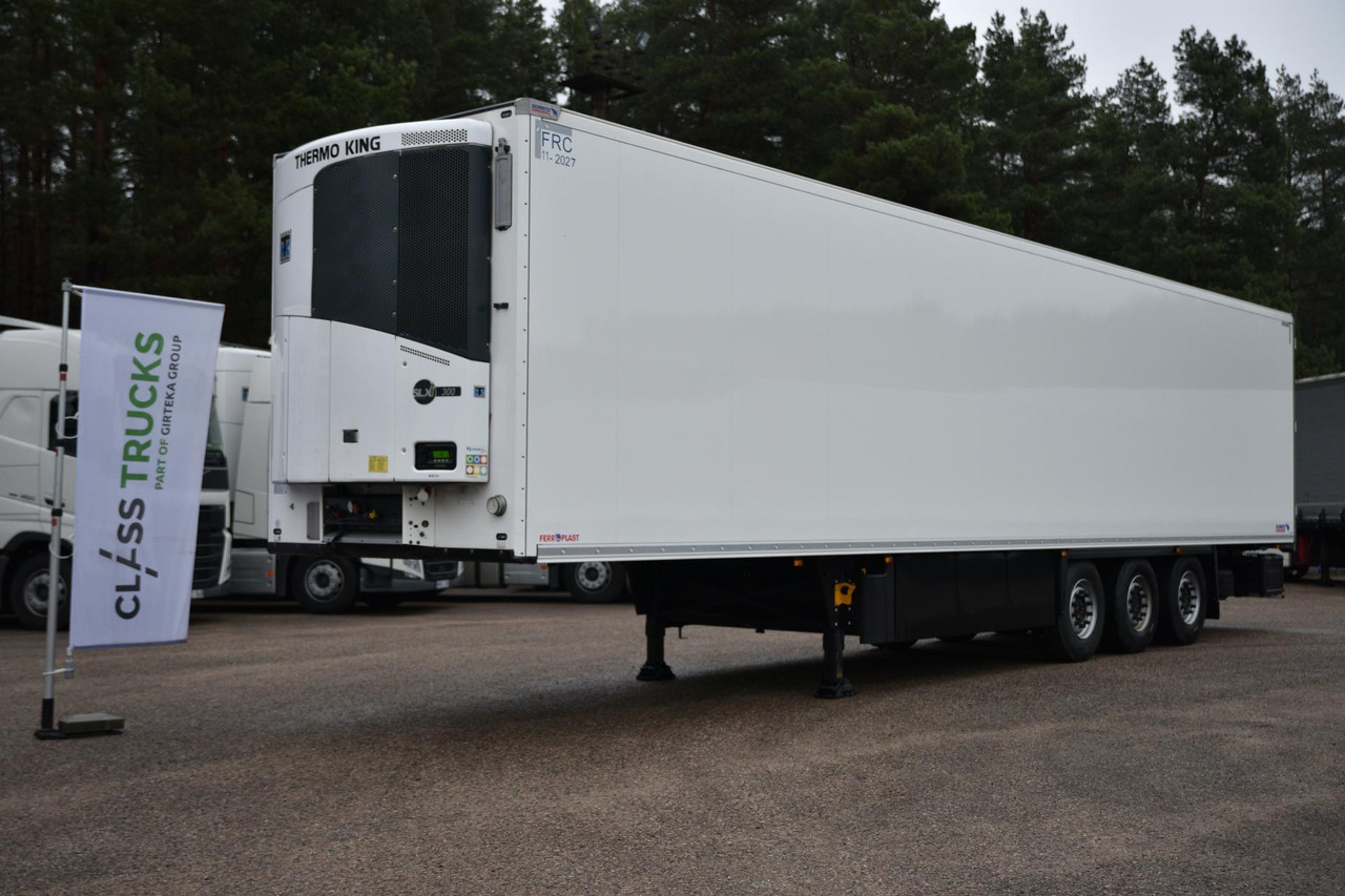 Schmitz Cargobull SKO FP 60 ThermoKing SLXi 300 - Félpótkocsi hűtős: 1 kép. Schmitz Cargobull SKO FP 60 ThermoKing SLXi 300 - Félpótkocsi hűtős: 1 kép.