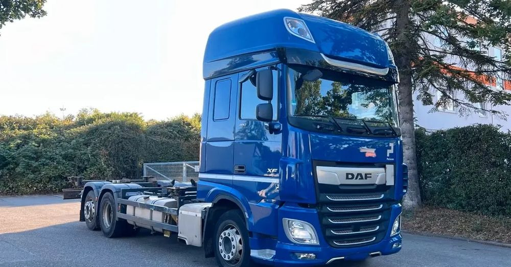 DAF XF 480 |Euro 6 | Automat | Retarder | Mobilna klimatyzacja | 6x2 | oś skrętna podnoszona | 193.000 km - Alvaz teherautó: 1 kép. DAF XF 480 |Euro 6 | Automat | Retarder | Mobilna klimatyzacja | 6x2 | oś skrętna podnoszona | 193.000 km - Alvaz teherautó: 1 kép.