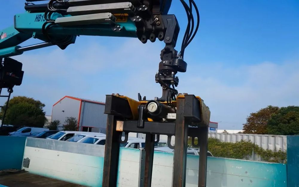 Platós teherautó, Darus autó MAN TGS 18.290 | Żuraw Hyva HB 150 | Euro 6 | Automat | 1. właściciel | 4X2 | Przebieg 160 124 !: 12 kép.