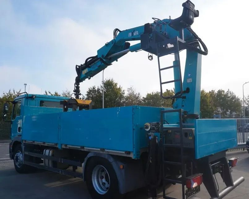 Platós teherautó, Darus autó MAN TGS 18.290 | Żuraw Hyva HB 150 | Euro 6 | Automat | 1. właściciel | 4X2 | Przebieg 160 124 !: 17 kép.