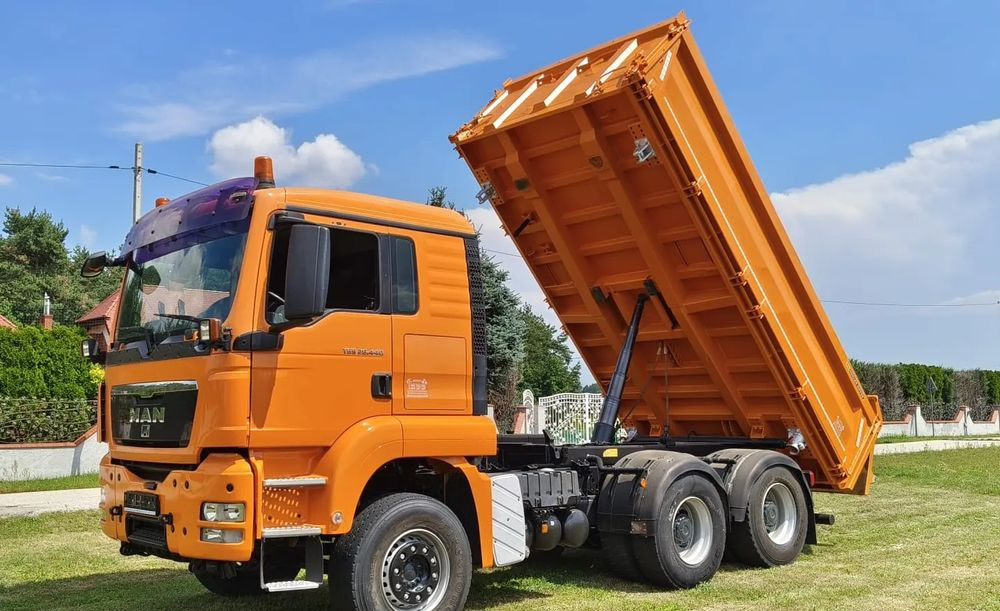 MAN TGS 26.440 | 6x4 | Retarder | Wywrotka Meiller trójstronna | Euro 5 | - Billenőplatós teherautó: 1 kép. MAN TGS 26.440 | 6x4 | Retarder | Wywrotka Meiller trójstronna | Euro 5 | - Billenőplatós teherautó: 1 kép.