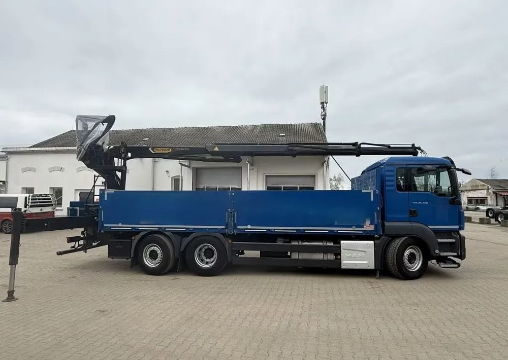 MAN TGS 26.460 | Palfinger PK20.501L | 2 wysuwy | Euro 6 | 2019 | 125 tys. km! - Darus autó, Platós teherautó: 3 kép. MAN TGS 26.460 | Palfinger PK20.501L | 2 wysuwy | Euro 6 | 2019 | 125 tys. km! - Darus autó, Platós teherautó: 3 kép.