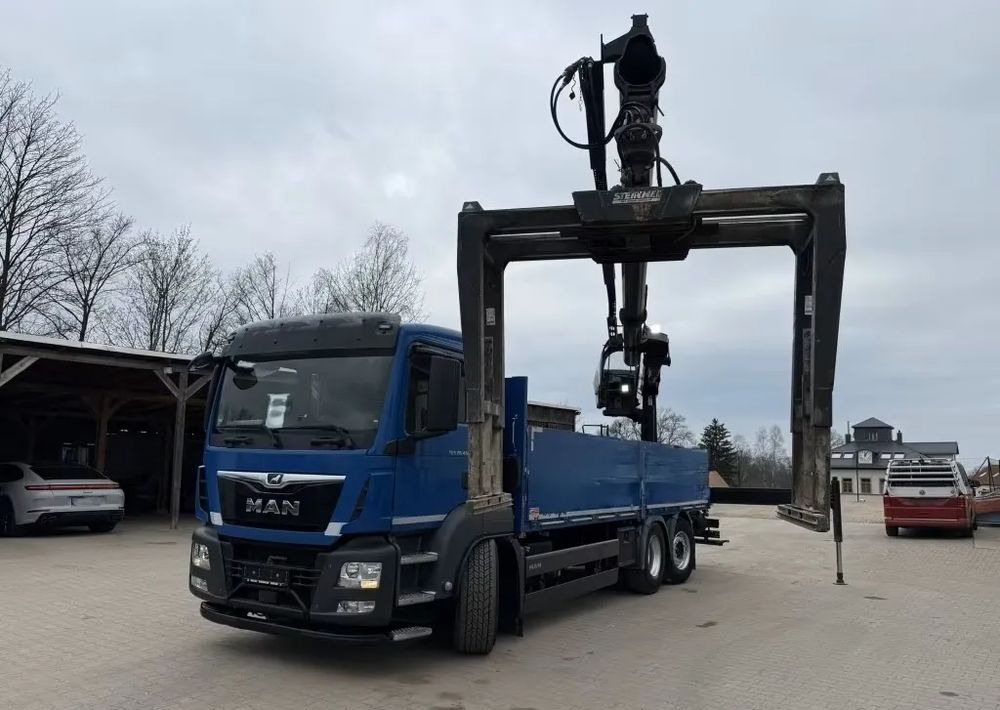 MAN TGS 26.460 | Palfinger PK20.501L | 2 wysuwy | Euro 6 | 2019 | 125 tys. km! - Darus autó, Platós teherautó: 1 kép. MAN TGS 26.460 | Palfinger PK20.501L | 2 wysuwy | Euro 6 | 2019 | 125 tys. km! - Darus autó, Platós teherautó: 1 kép.