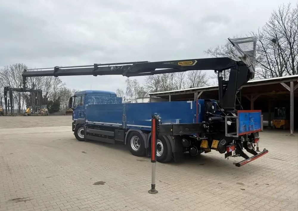 MAN TGS 26.460 | Palfinger PK20.501L | 2 wysuwy | Euro 6 | 2019 | 125 tys. km! - Darus autó, Platós teherautó: 4 kép. MAN TGS 26.460 | Palfinger PK20.501L | 2 wysuwy | Euro 6 | 2019 | 125 tys. km! - Darus autó, Platós teherautó: 4 kép.
