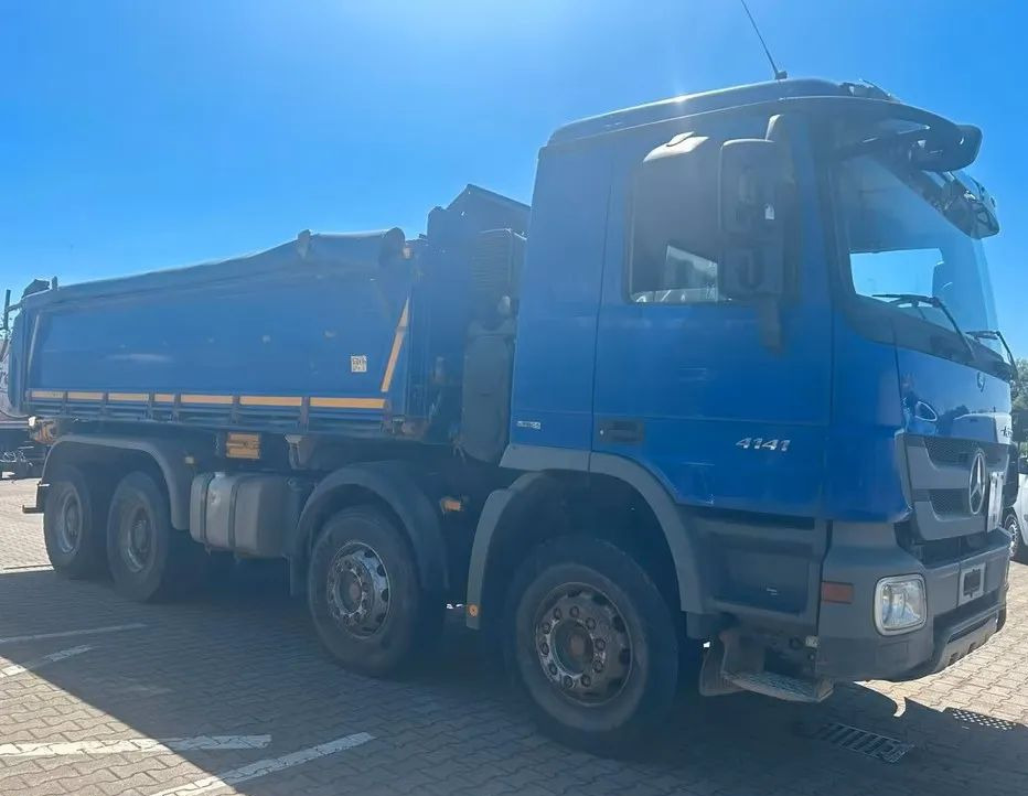 Mercedes-Benz ACTROS 4141 K 8x4 – wywrotka 3-stronna MEILLER- Retarder -Euro5 - Billenőplatós teherautó: 5 kép. Mercedes-Benz ACTROS 4141 K 8x4 – wywrotka 3-stronna MEILLER- Retarder -Euro5 - Billenőplatós teherautó: 5 kép.