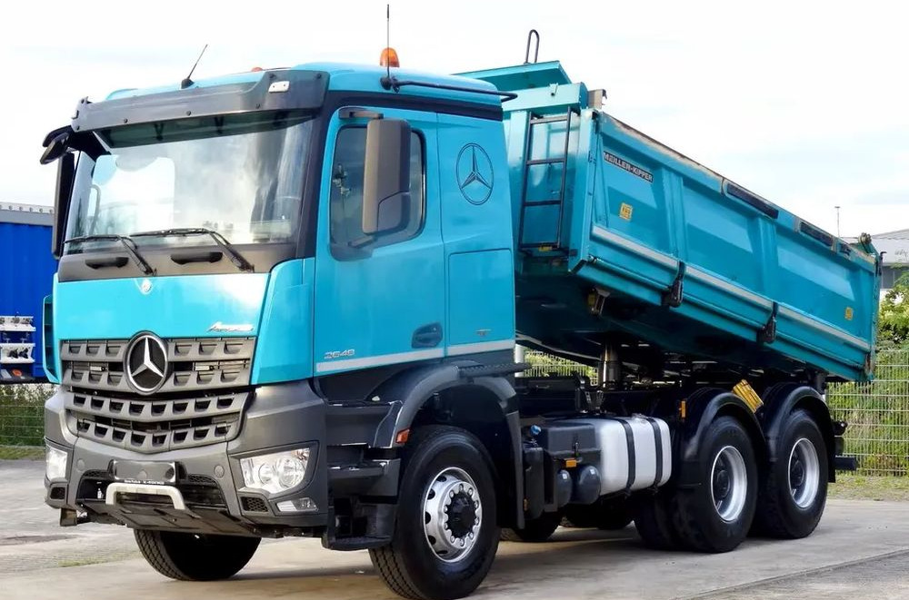 Mercedes-Benz Arocs 2648 LK | Meiller | Bormatik | Euro 6c |Trójstronny wywrot | 6x6 | - Billenőplatós teherautó: 1 kép. Mercedes-Benz Arocs 2648 LK | Meiller | Bormatik | Euro 6c |Trójstronny wywrot | 6x6 | - Billenőplatós teherautó: 1 kép.
