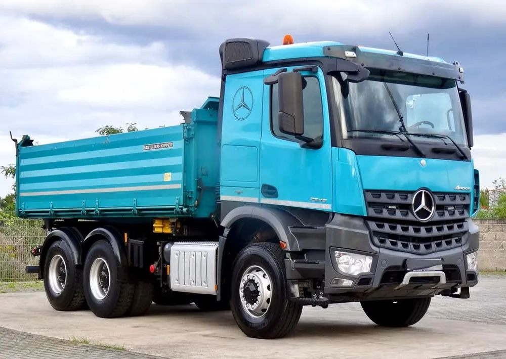 Mercedes-Benz Arocs 2648 LK | Meiller | Bormatik | Euro 6c |Trójstronny wywrot | 6x6 | - Billenőplatós teherautó: 4 kép. Mercedes-Benz Arocs 2648 LK | Meiller | Bormatik | Euro 6c |Trójstronny wywrot | 6x6 | - Billenőplatós teherautó: 4 kép.