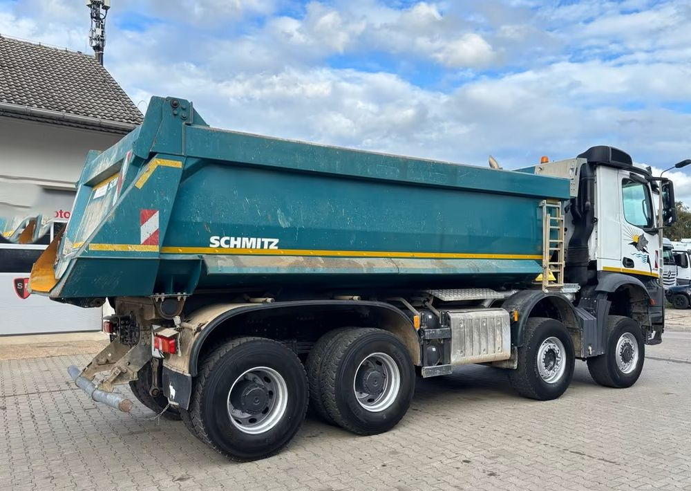 Billenőplatós teherautó Mercedes-Benz Arocs 4145 AK 8x6 | Wywrotka trójstronna Schmitz Mulde | Klima | Kamera |: 7 kép.