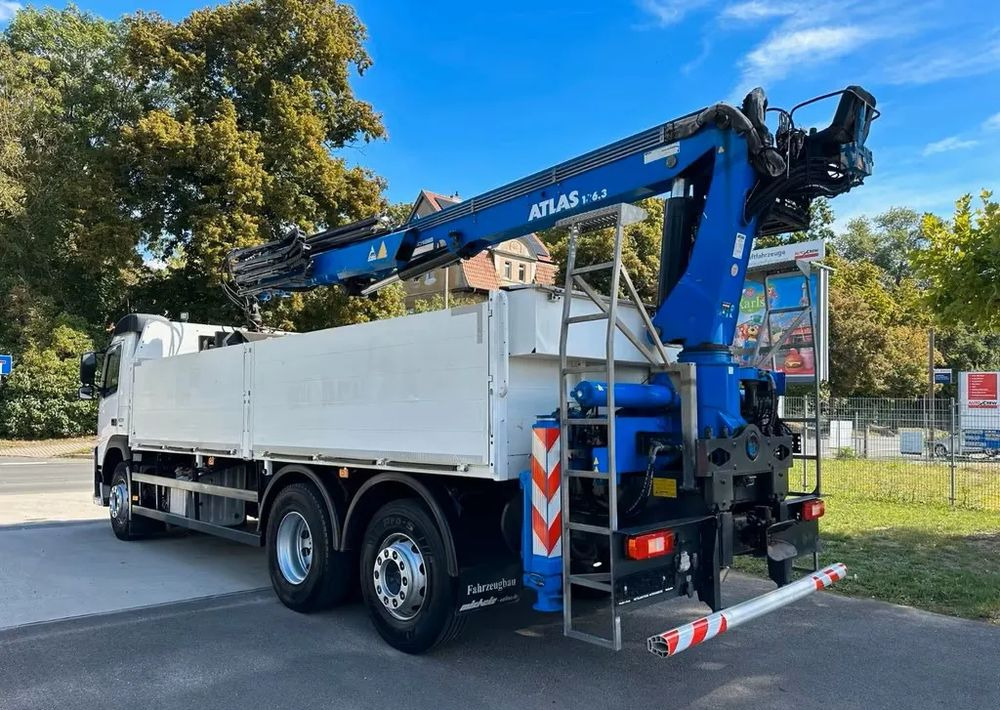 Volvo FM420 6x2 | HDS Atlas AK 186-3 z przestrzenią ładunkową | Euro6 |238 000 km - Platós teherautó, Darus autó: 2 kép. Volvo FM420 6x2 | HDS Atlas AK 186-3 z przestrzenią ładunkową | Euro6 |238 000 km - Platós teherautó, Darus autó: 2 kép.