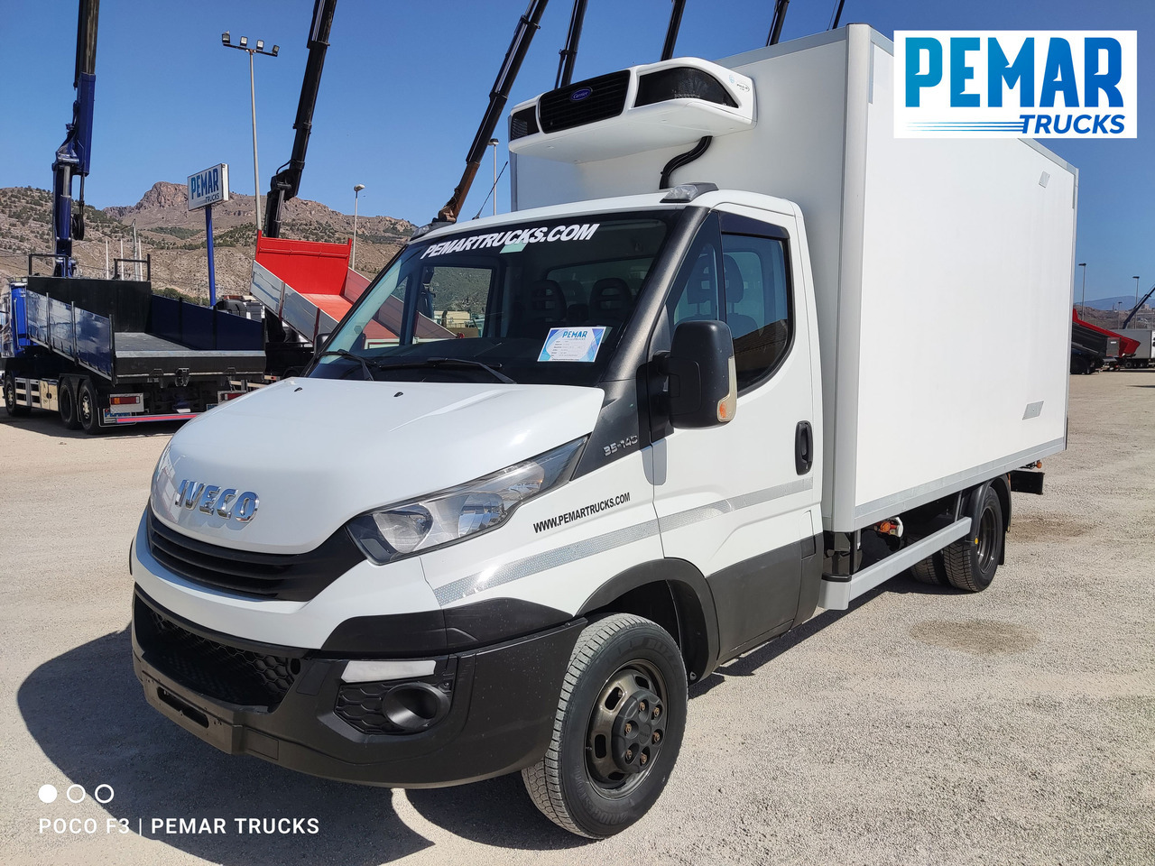 Dobozos kisteherautó IVECO DAILY 35C14 FRIGORIFICO 140 CV EURO 6: 1 kép.