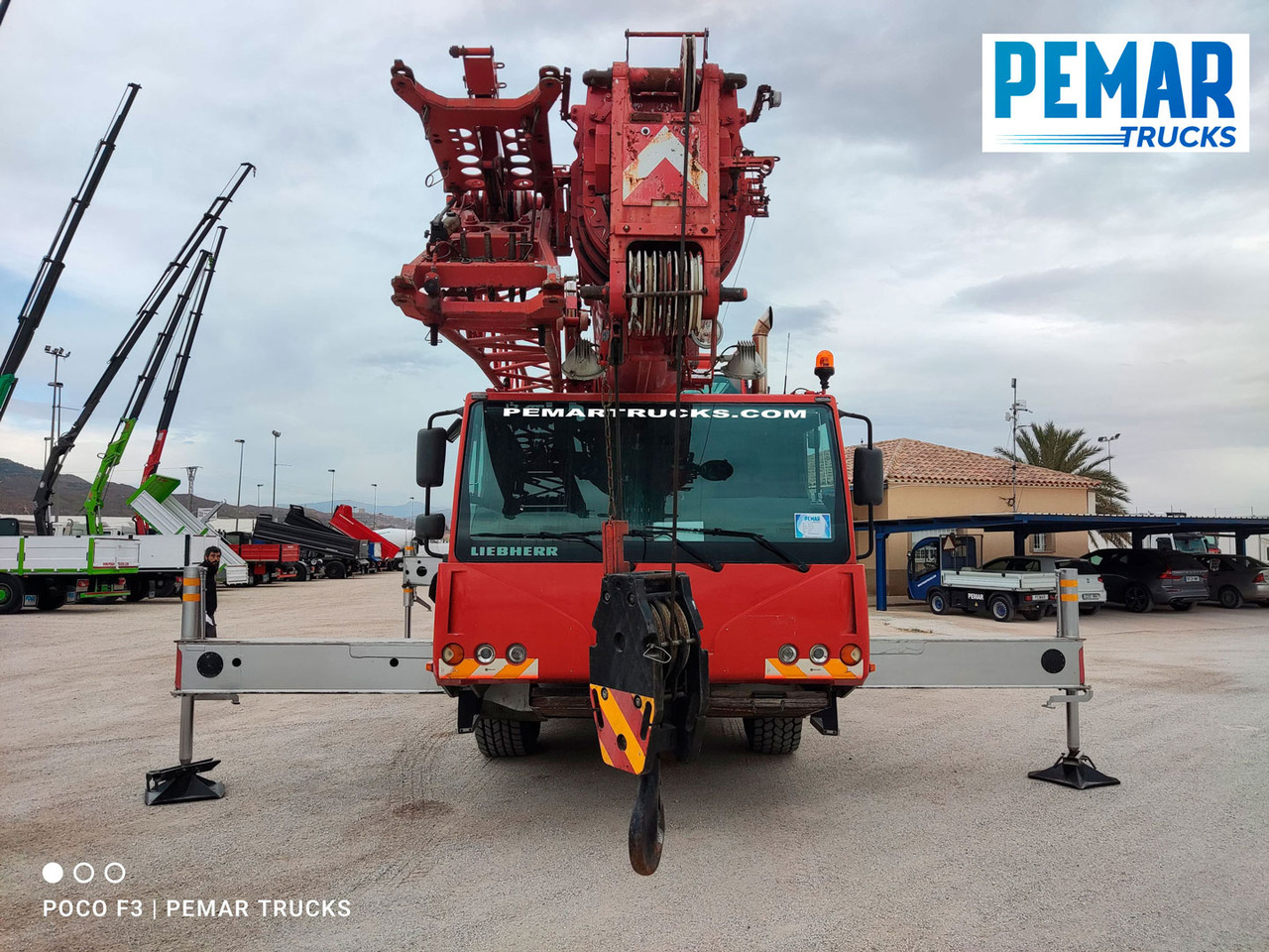 LIEBHERR LTM 1045-1 AUTOGRUA 6X4 - Autódaru: 2 kép. LIEBHERR LTM 1045-1 AUTOGRUA 6X4 - Autódaru: 2 kép.