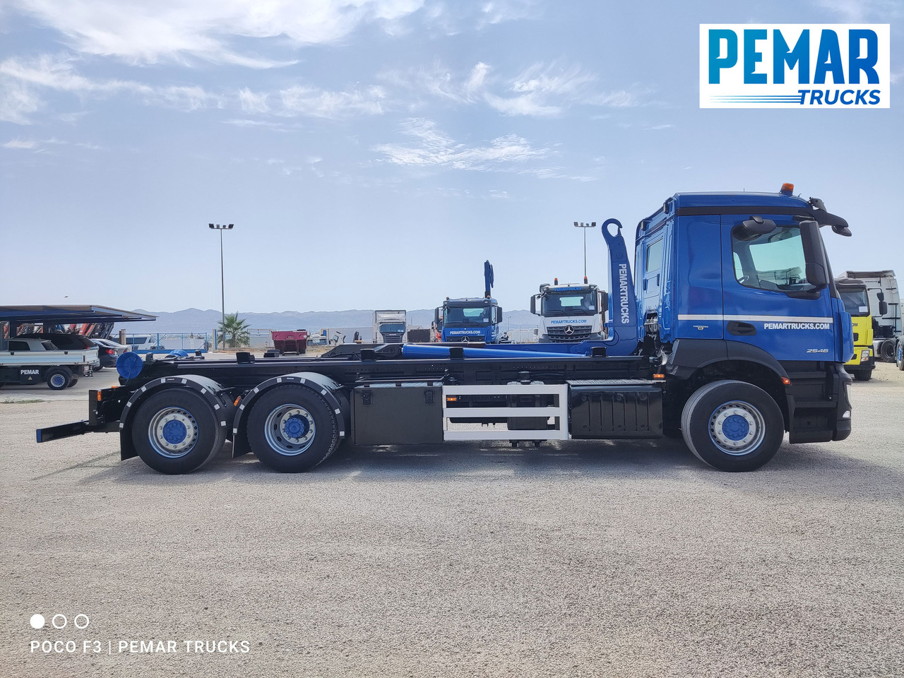 MERCEDES-BENZ ANTOS 2546 6X2 MULTILIFT - Cserefelépítményes teherautó: 5 kép. MERCEDES-BENZ ANTOS 2546 6X2 MULTILIFT - Cserefelépítményes teherautó: 5 kép.