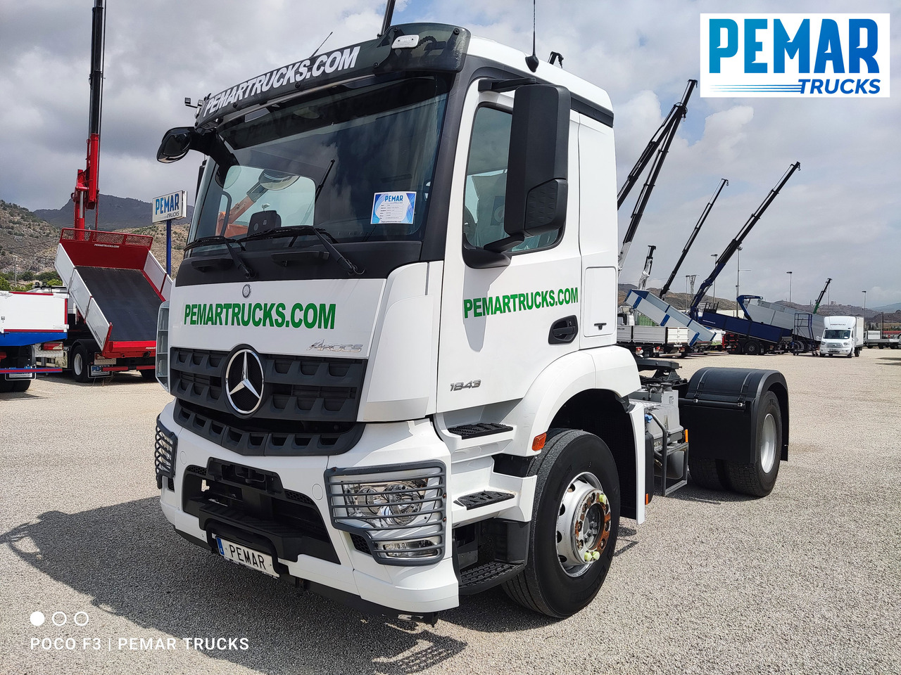 MERCEDES-BENZ AROCS 1843 TRACTORA EQUIPO HIDRAULICO - Nyergesvontató: 1 kép. MERCEDES-BENZ AROCS 1843 TRACTORA EQUIPO HIDRAULICO - Nyergesvontató: 1 kép.
