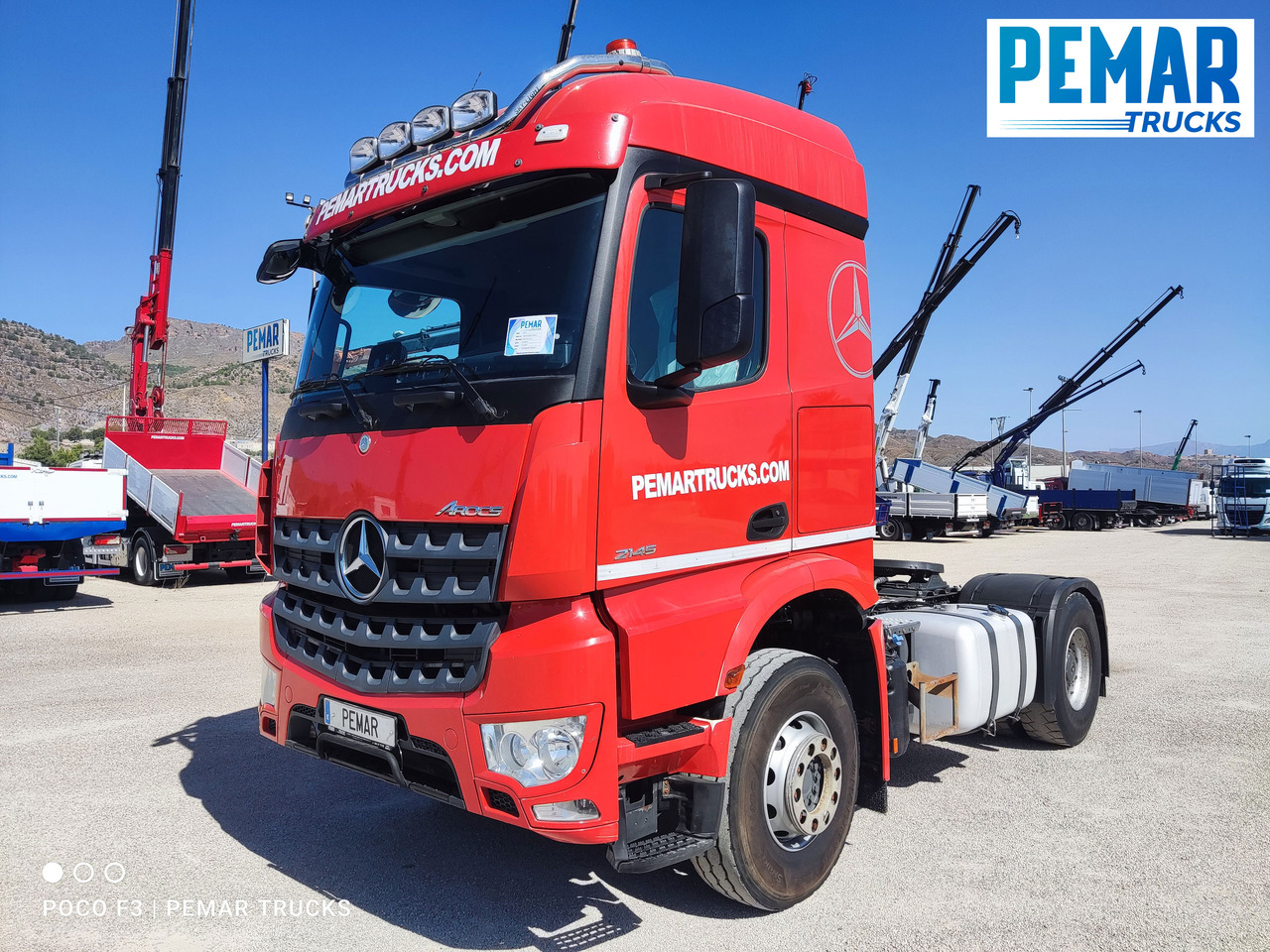 MERCEDES-BENZ AROCS 2145 TRACTORA EQUIPO HIDRAULICO - Nyergesvontató: 1 kép. MERCEDES-BENZ AROCS 2145 TRACTORA EQUIPO HIDRAULICO - Nyergesvontató: 1 kép.