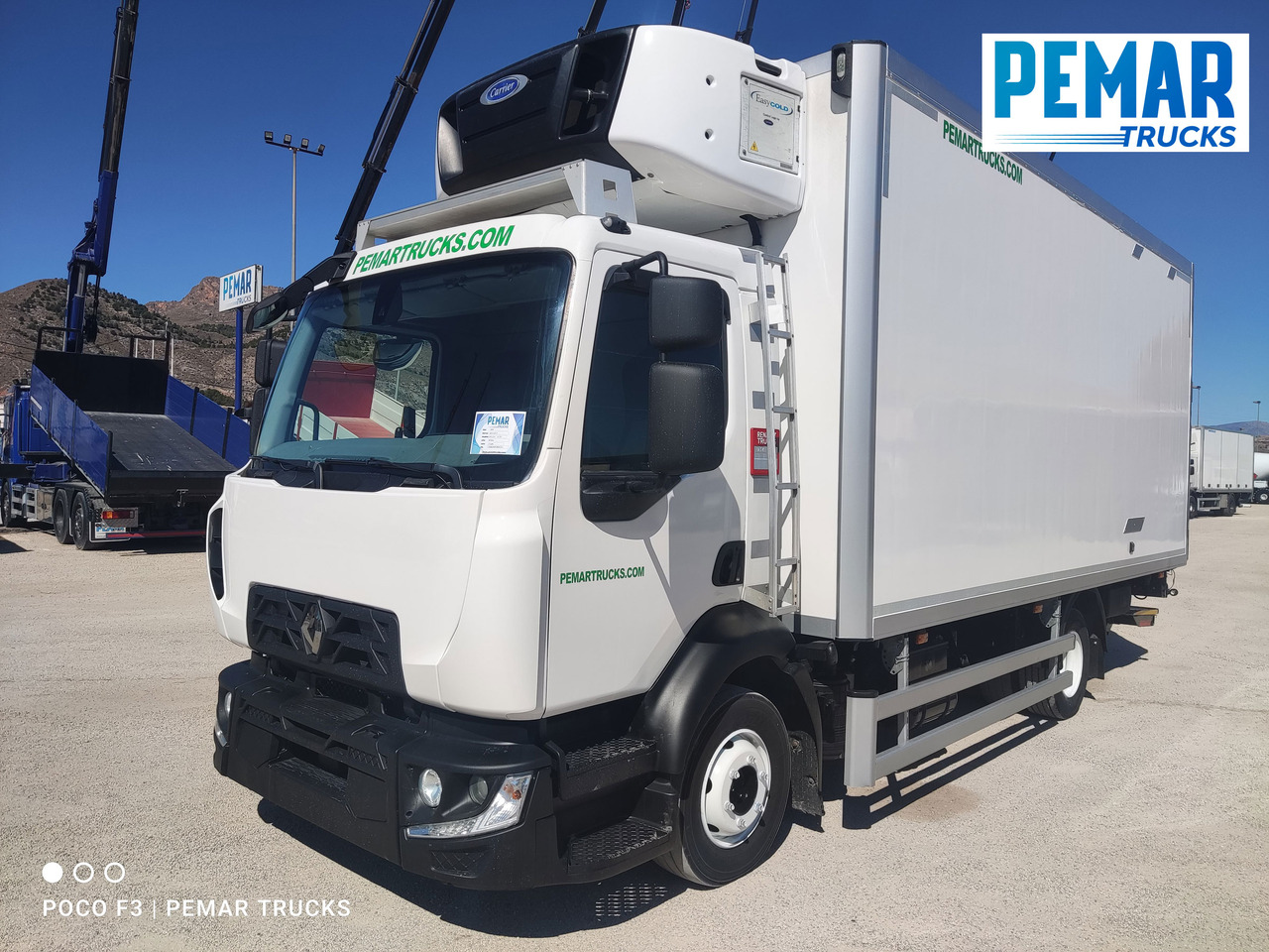 RENAULT D12 210 FRIGORIFICO 12T EURO 6 - Hűtős teherautó: 1 kép. RENAULT D12 210 FRIGORIFICO 12T EURO 6 - Hűtős teherautó: 1 kép.