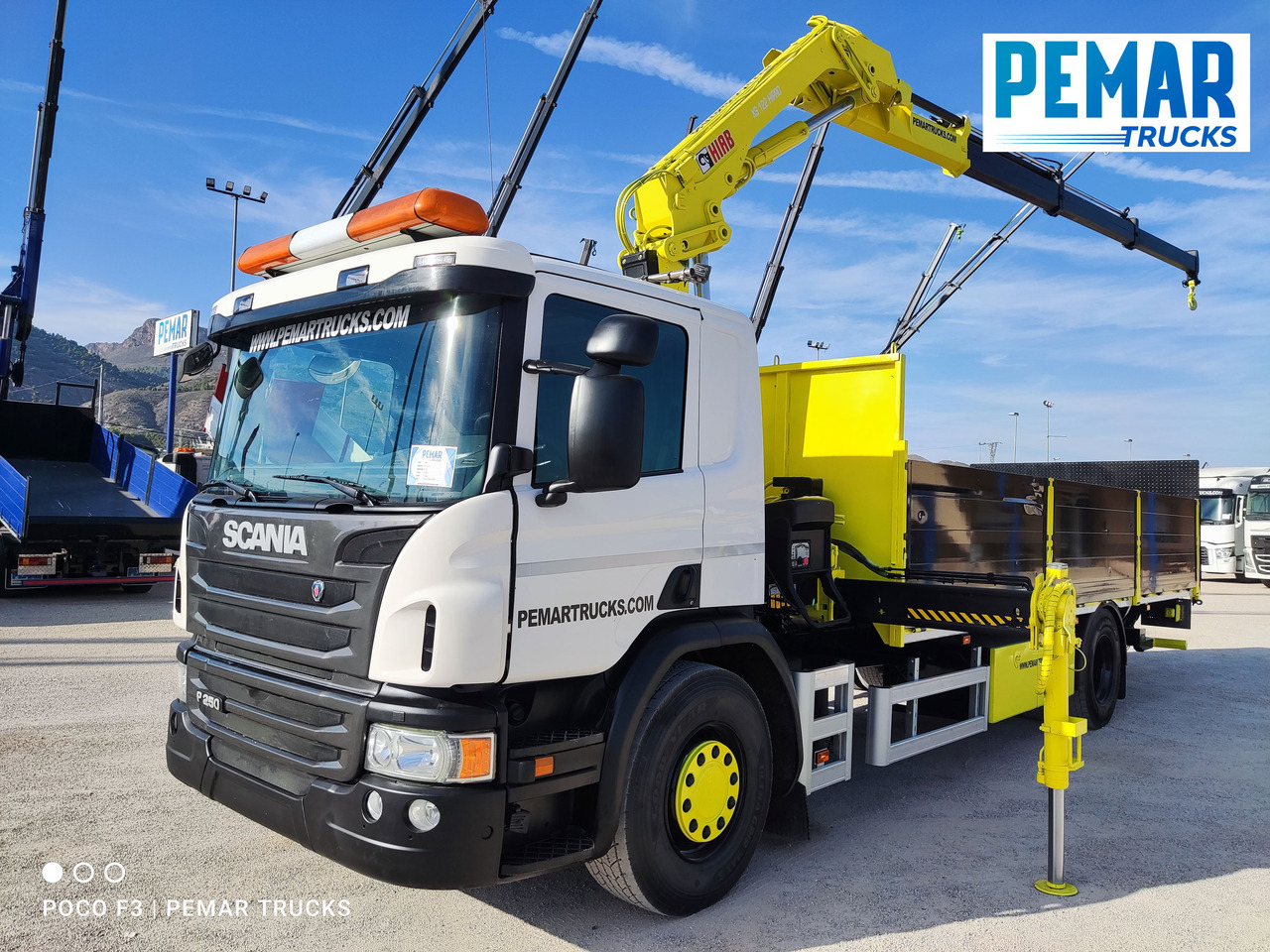 SCANIA P 250 GRUA CAJA FIJA - Darus autó: 1 kép. SCANIA P 250 GRUA CAJA FIJA - Darus autó: 1 kép.