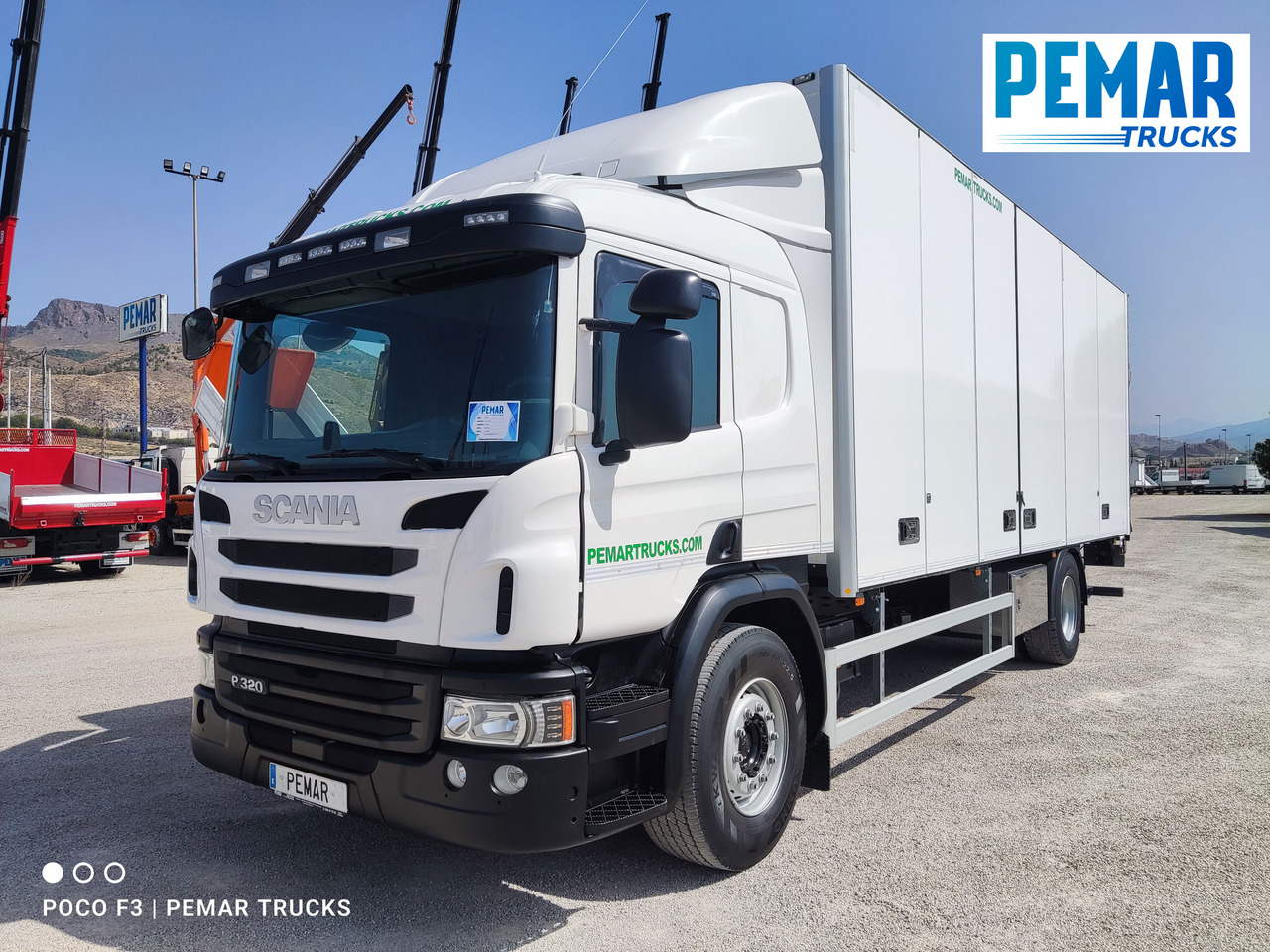 SCANIA P 320 CAJA CERRADA 18T EURO 6 - Dobozos felépítményű teherautó: 1 kép. SCANIA P 320 CAJA CERRADA 18T EURO 6 - Dobozos felépítményű teherautó: 1 kép.