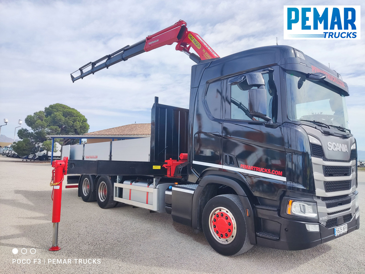 SCANIA R 500 6X2 GRUA CAJA FIJA - Darus autó: 3 kép. SCANIA R 500 6X2 GRUA CAJA FIJA - Darus autó: 3 kép.