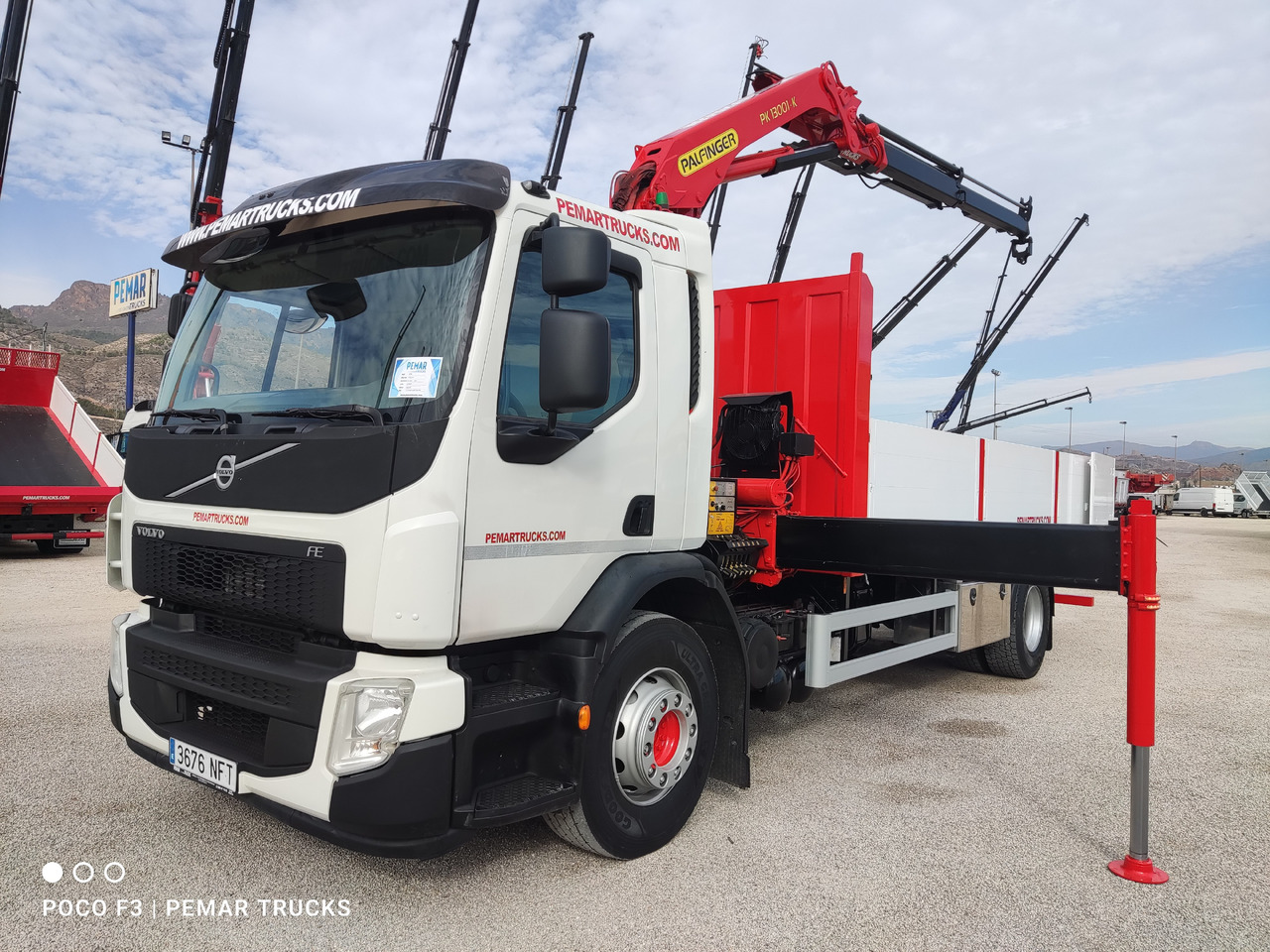VOLVO FE 280 GRUA CAJA FIJA 18T EURO 6 - Darus autó: 1 kép. VOLVO FE 280 GRUA CAJA FIJA 18T EURO 6 - Darus autó: 1 kép.
