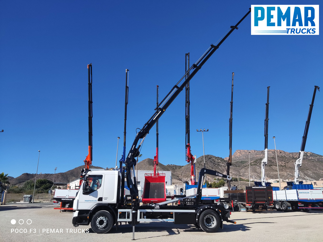 VOLVO FE 280 GRUA MULTILIFT 18T EURO 6 - Billenőplatós teherautó, Darus autó: 5 kép. VOLVO FE 280 GRUA MULTILIFT 18T EURO 6 - Billenőplatós teherautó, Darus autó: 5 kép.