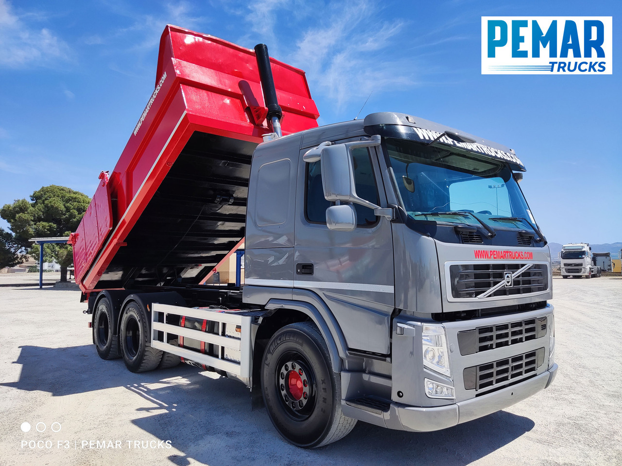 Billenőplatós teherautó VOLVO FM 440 6X4 DUMPER / BASCULANTE: 21 kép.