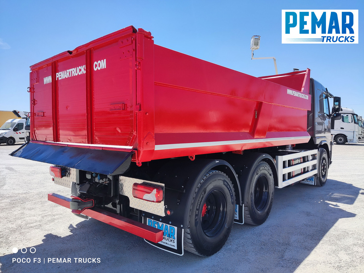 Billenőplatós teherautó VOLVO FM 440 6X4 DUMPER / BASCULANTE: 18 kép.