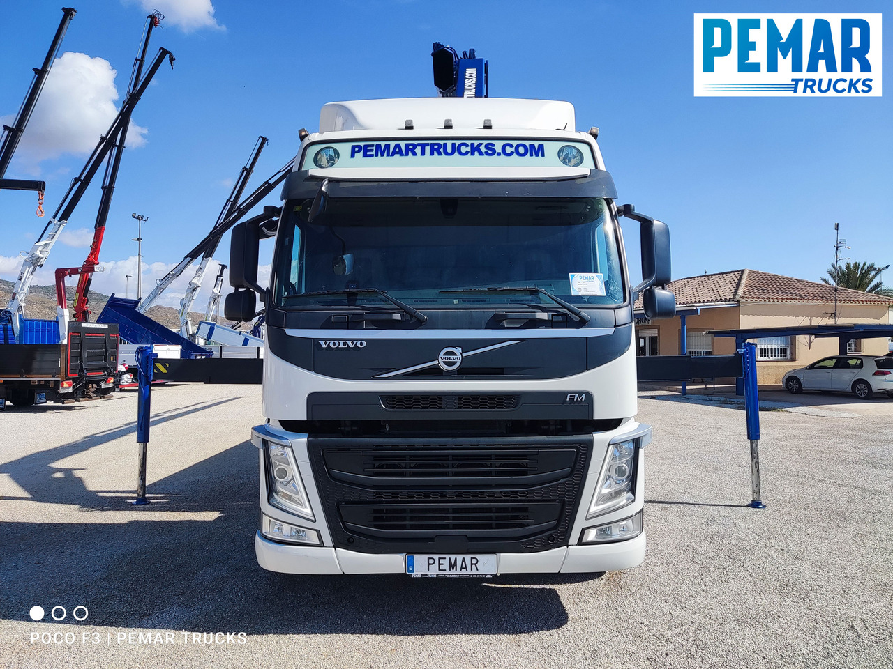 VOLVO FM 500 6X2 GRUA CAJA FIJA - Darus autó: 2 kép. VOLVO FM 500 6X2 GRUA CAJA FIJA - Darus autó: 2 kép.