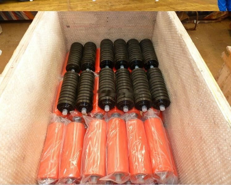Carrying Roller / Idle Roller for Belt Conveyor Kinglink for KINGLINK B1000 chain conveyor - Alkatrész: 1 kép. Carrying Roller / Idle Roller for Belt Conveyor Kinglink for KINGLINK B1000 chain conveyor - Alkatrész: 1 kép.
